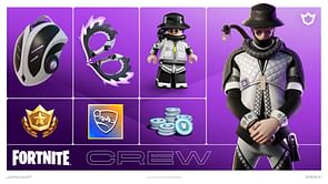 "Same hat for three months": Fortnite community tired of repetitive Crew cosmetics