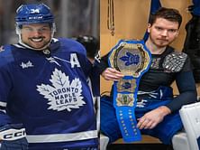 "Don't think it was a charity gift": Auston Matthews on handing over Leafs' POTG belt to Ilya Samsonov