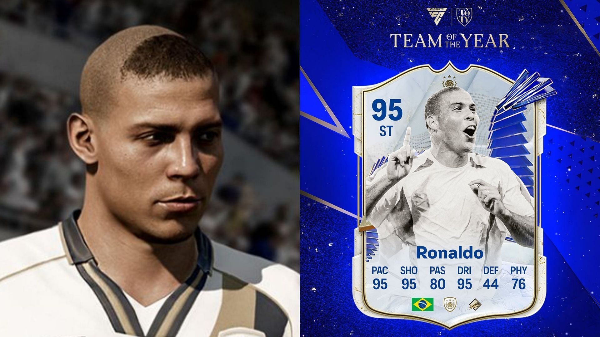 EA FC 24 Ronaldo TOTY Icon card