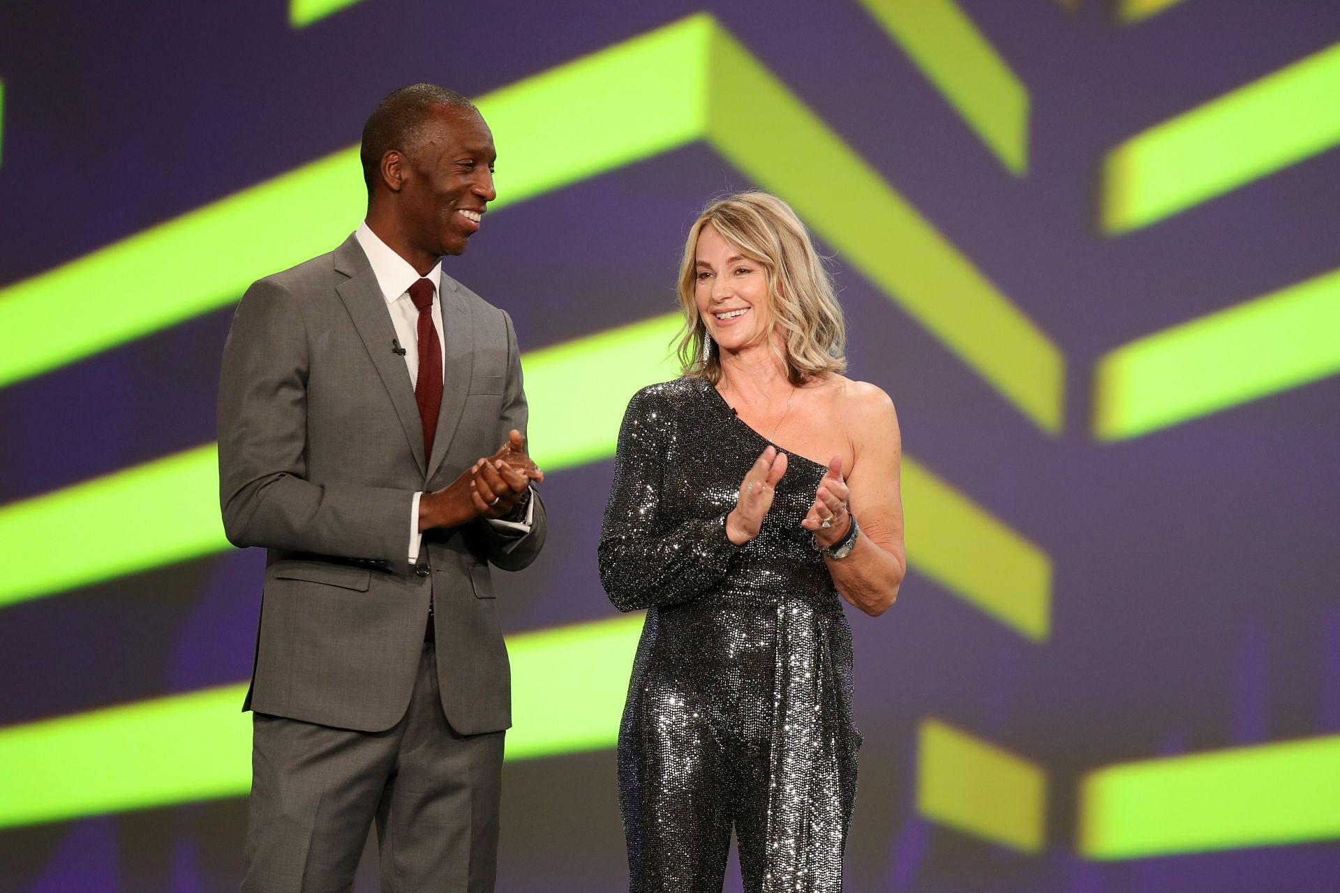 Nadia Comaneci at the Laureus Sports awards