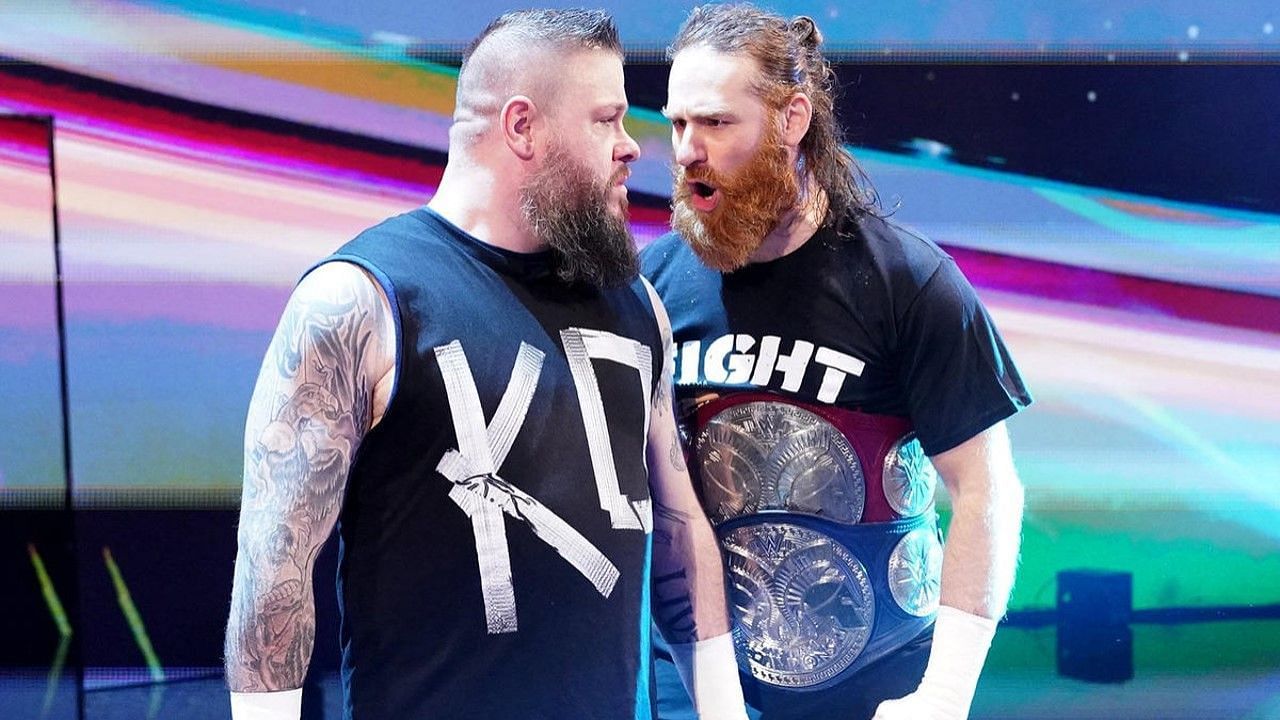 Kevin Owens and Sami Zayn are former WWE Undisputed Tag Team Champions