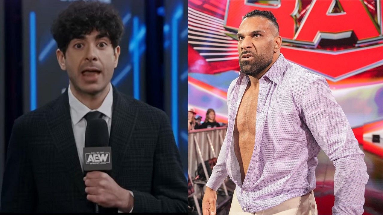 Jinder Mahal and Tony Khan had a back and forth on Twitter