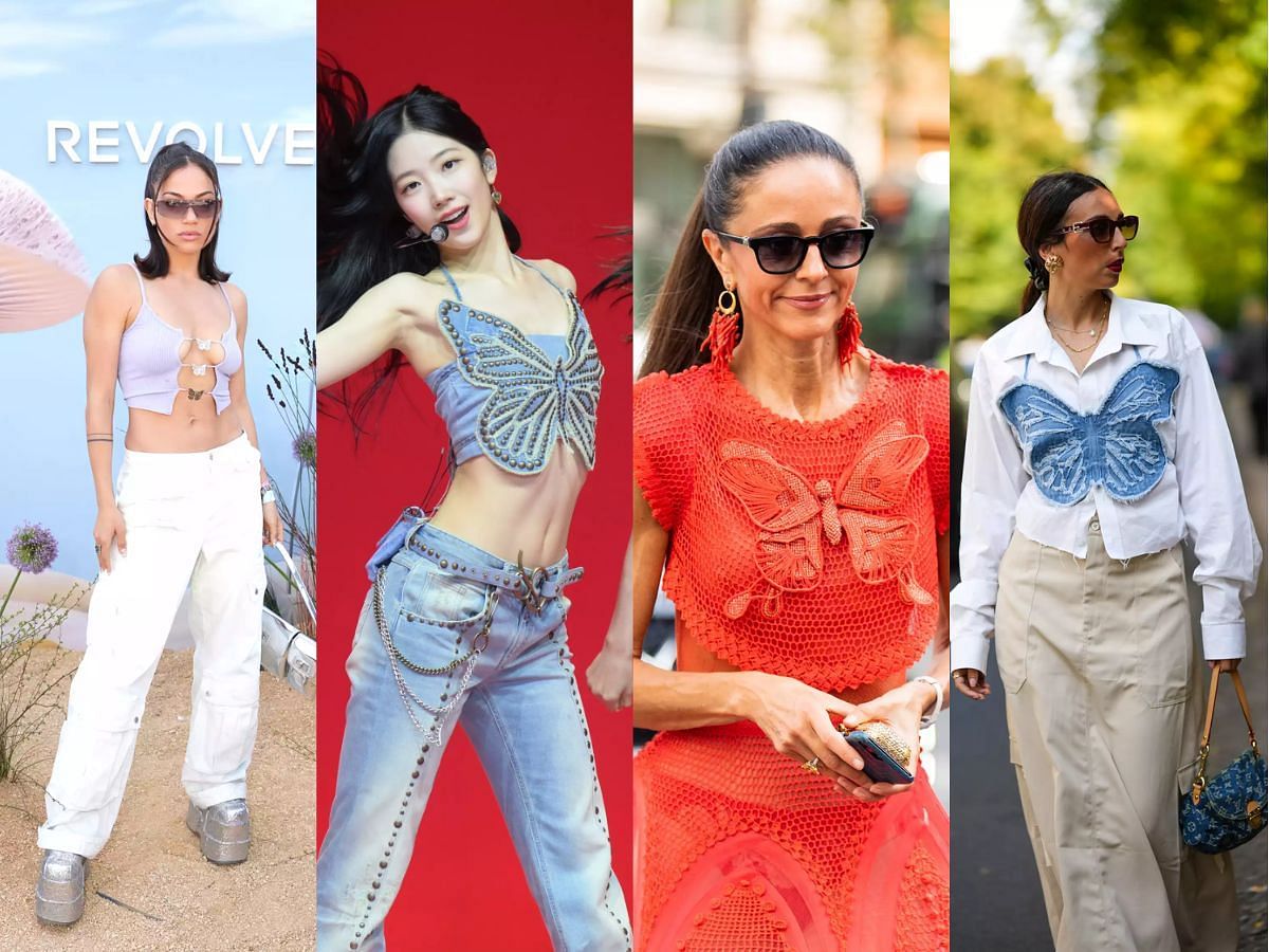 How to style a Butterfly Top? This Y2K fashion trend is back with a bang