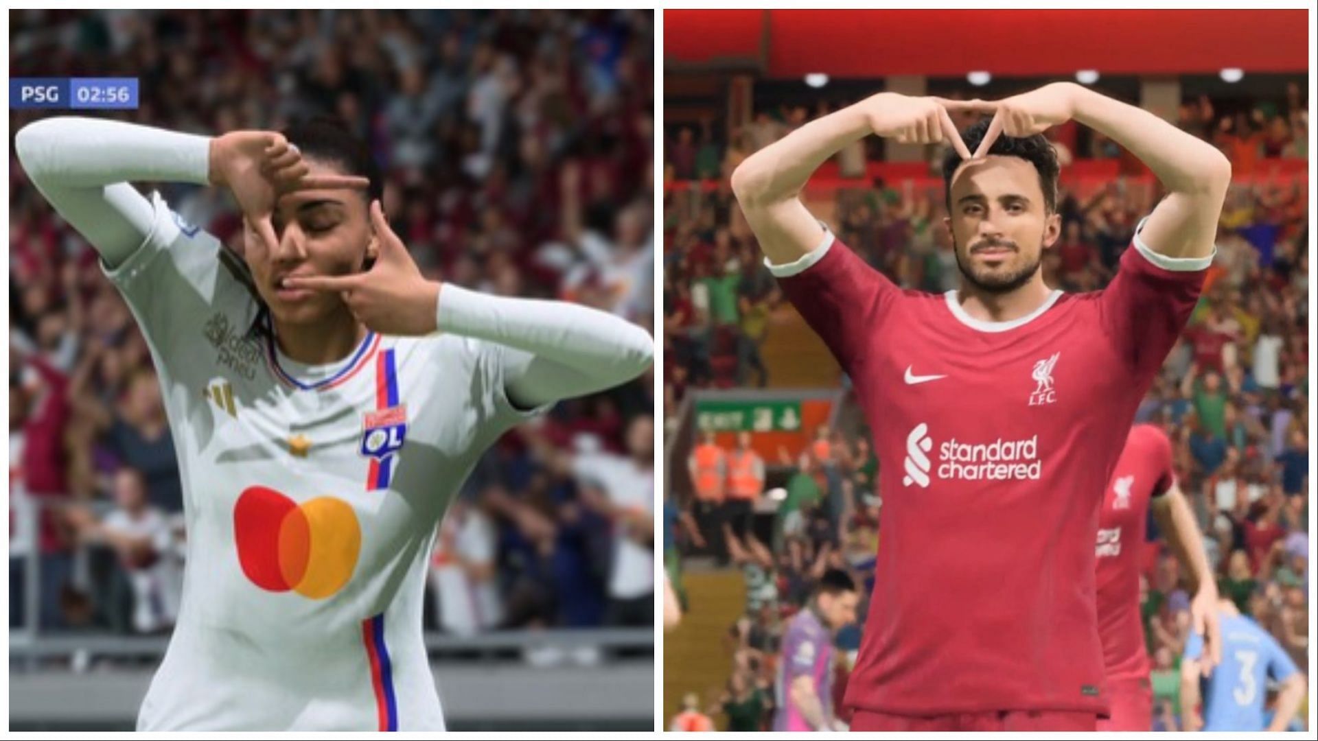 Bacha and Jota could be in TOTW 19 (Images via EA Sports)