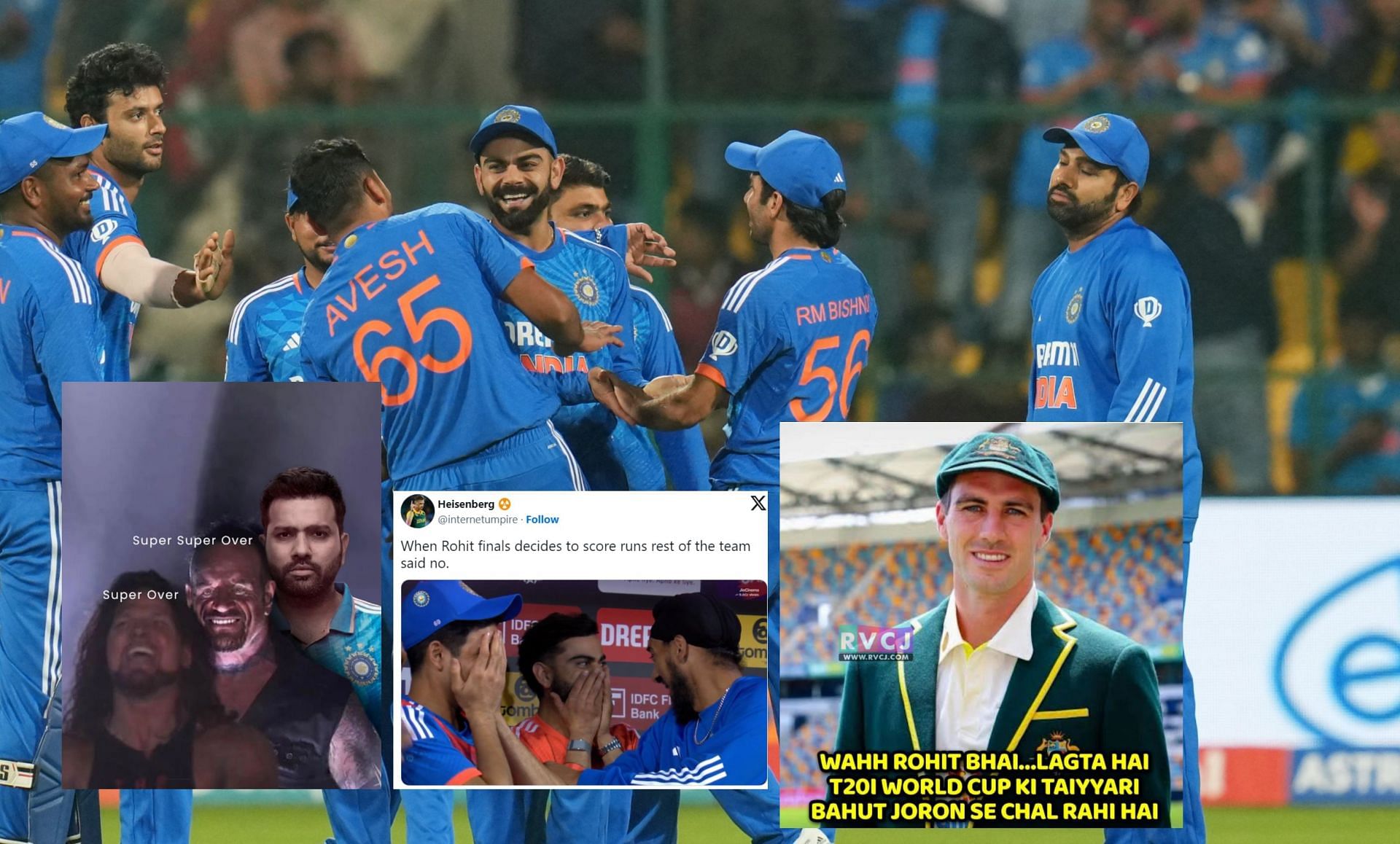 Fans react after Rohit Sharma