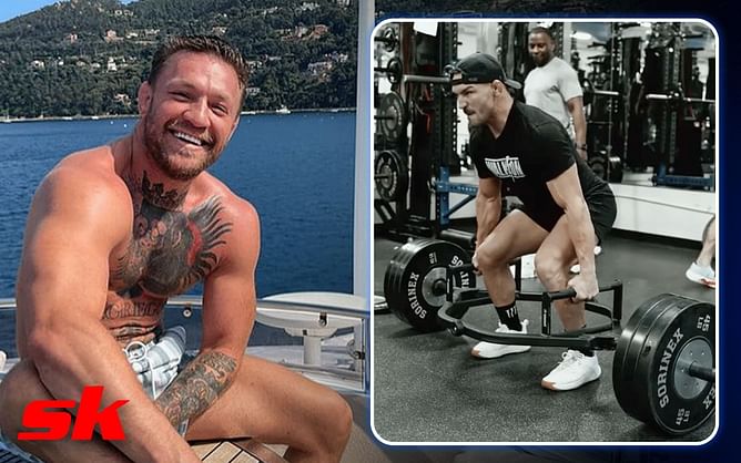Conor McGregor mocks Michael Chandler's workout video with petty physique comparison