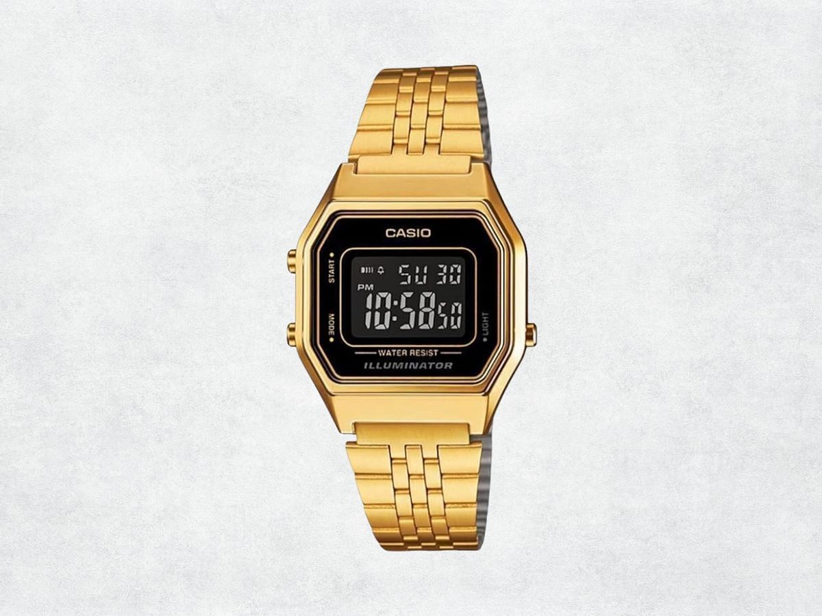 The Casio LA680WGA-1B (Image via Amazon)