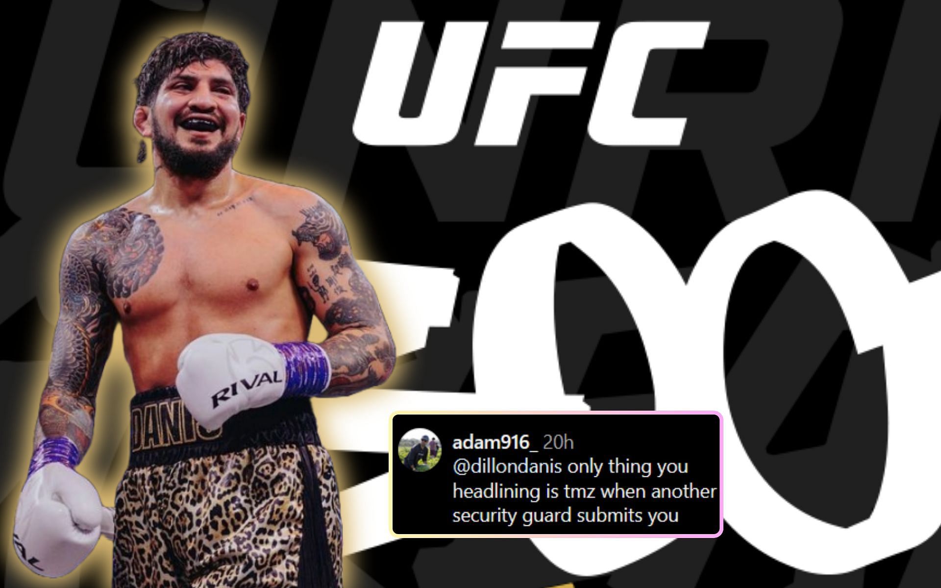 Fans mock Dillon Danis for suggesting his name for UFC 300 main event