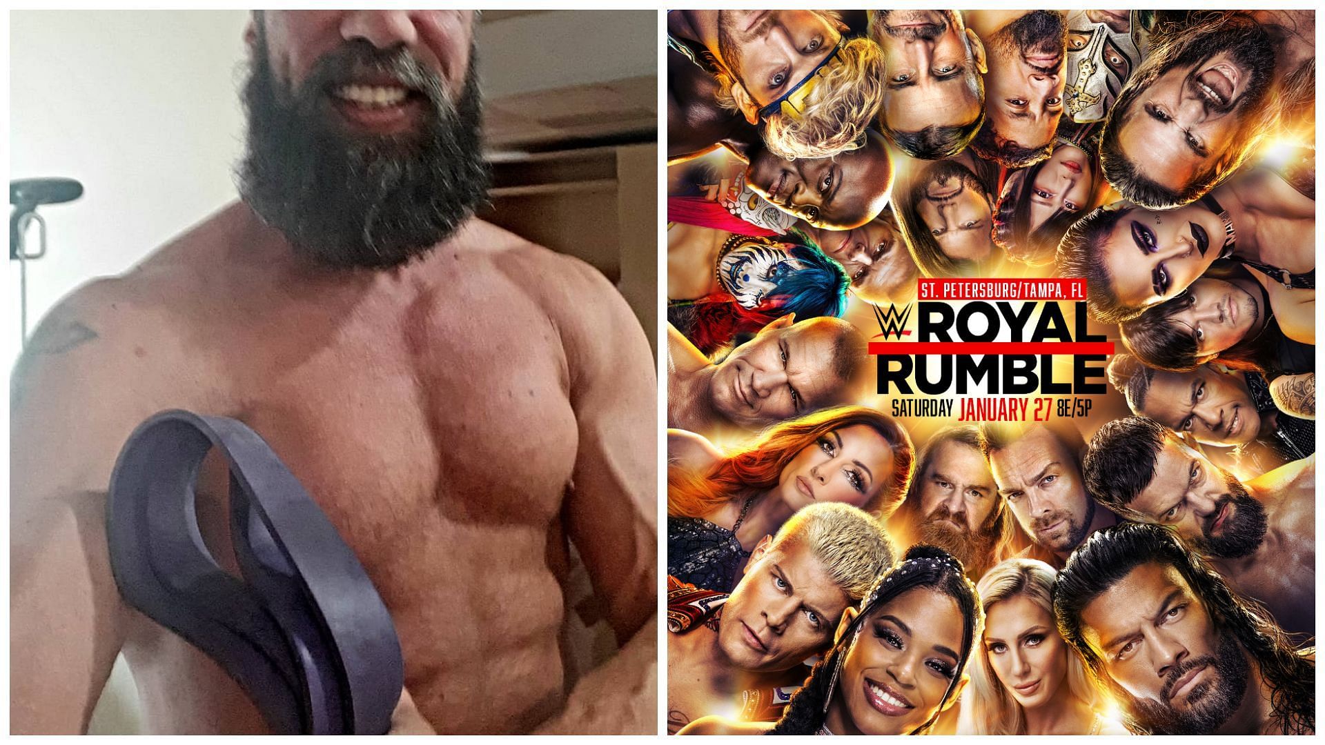 WWE Royal Rumble is set for Jan 27.