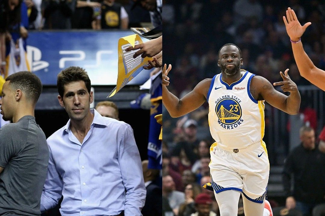 Josh Myers, left, Draymond Green, right 