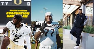 WATCH: Deion Sanders' son Shedeur Sanders helps Colorado recruits Justin Mayers and Jordan Seaton shop for houseware