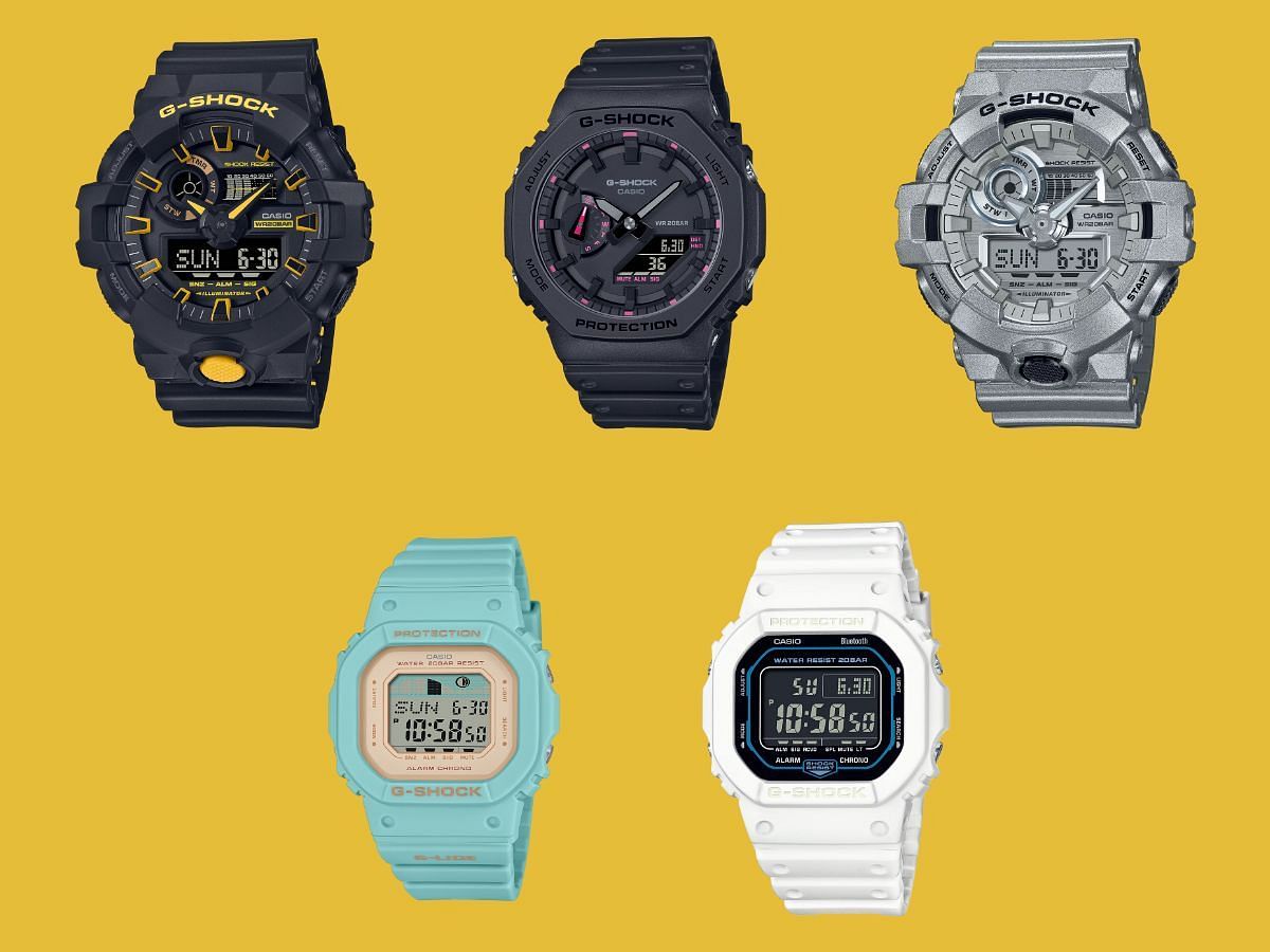 Cheapest Casio G-SHOCK watches to avail (Image via Casio)