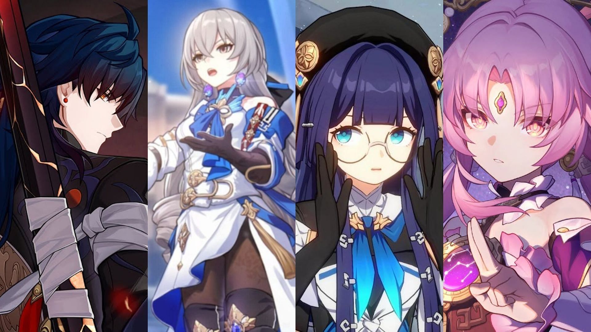 A team featuring Blade, Bronya, Pela, and Fu Xuan (Image via HoYoverse)