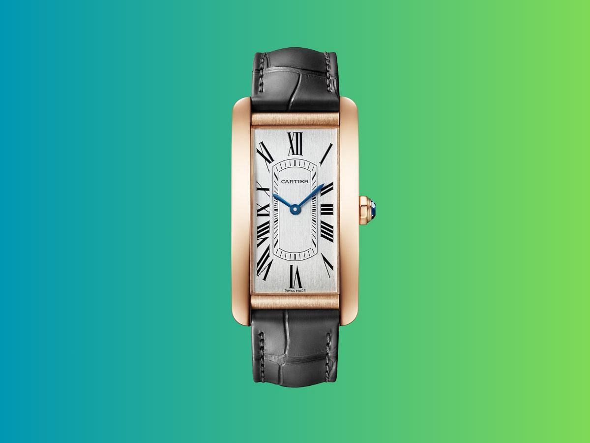 The Large Tank American rose gold (Image via Cartier)