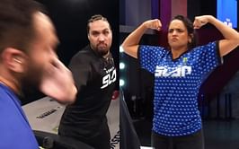WATCH: Nina-Marie Daniele's reactions as UFC fighters give honest opinions on Dana White's Power Slap League