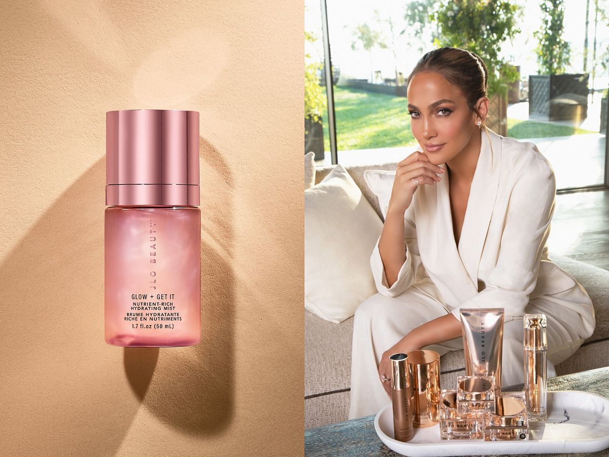 JLo Beauty GLOW + GET IT Nutrient-Rich Hydrating Mist (Image via Sportskeeda)