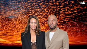 "I take a little offense to that" - When Derek Jeter jokingly took exception to reporter's question in front of wife Hannah