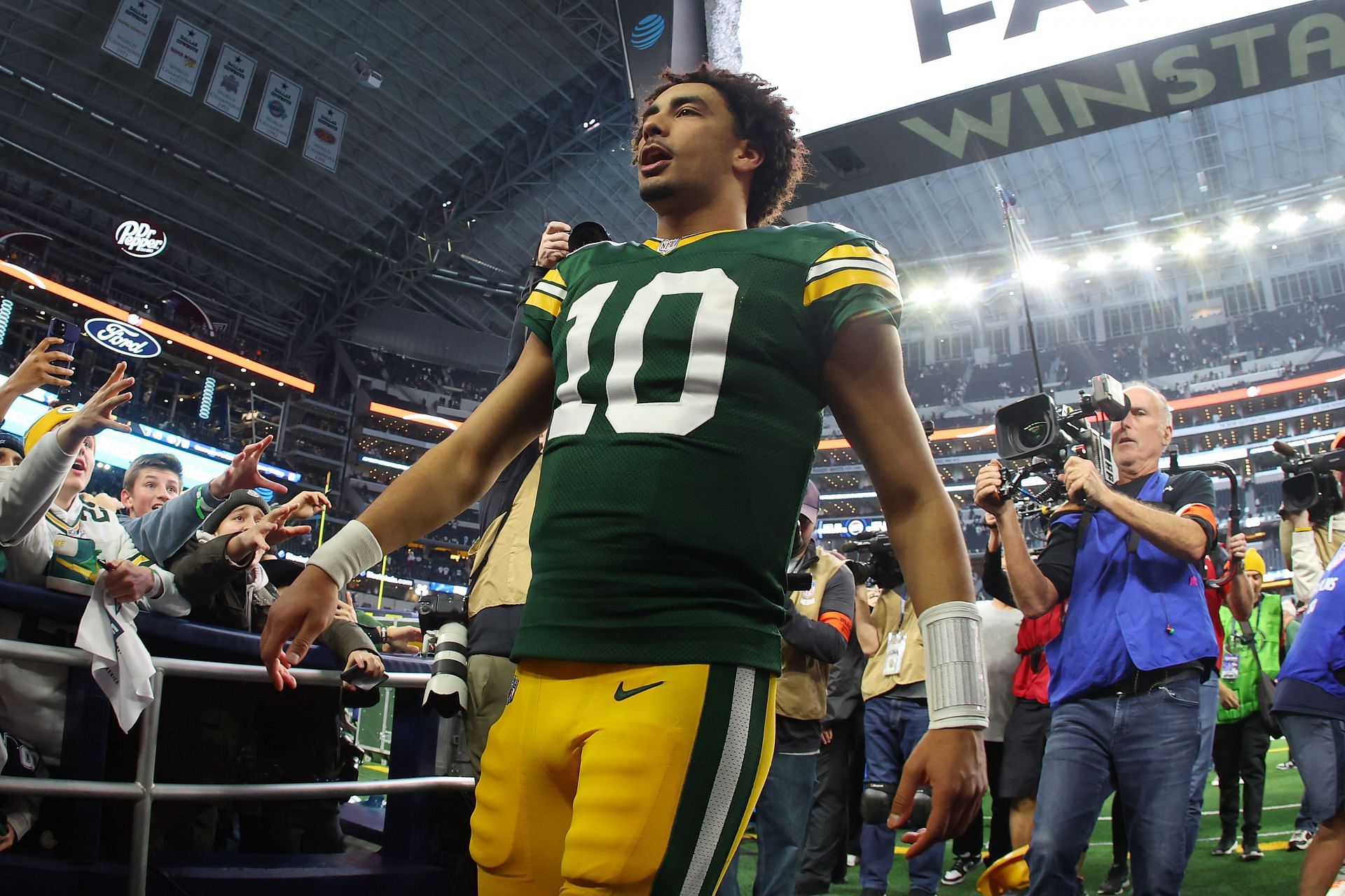 Jordan Love at NFC Wild Card Playoffs: Green Bay Packers vs. Dallas Cowboys