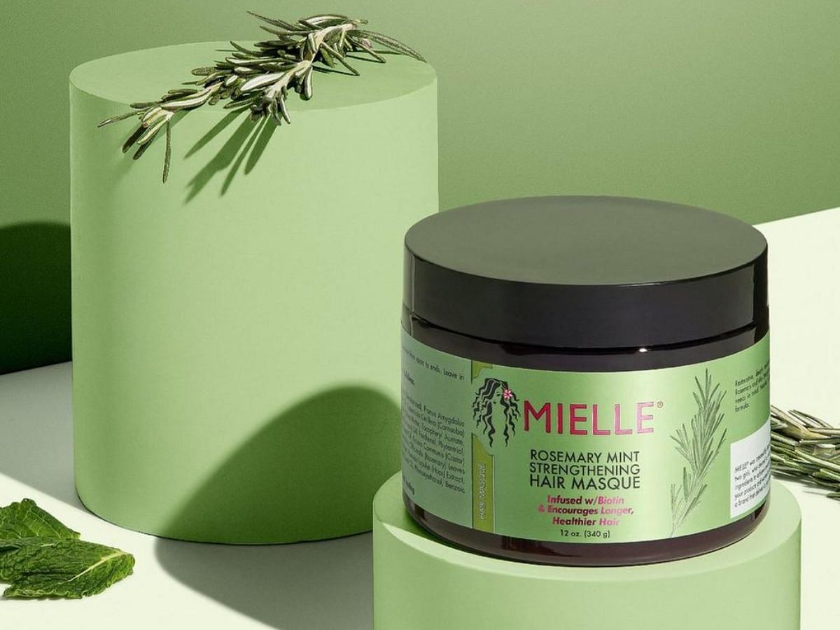 Mielle rosemary mint strengthening hair masque (Image via ulta.com)