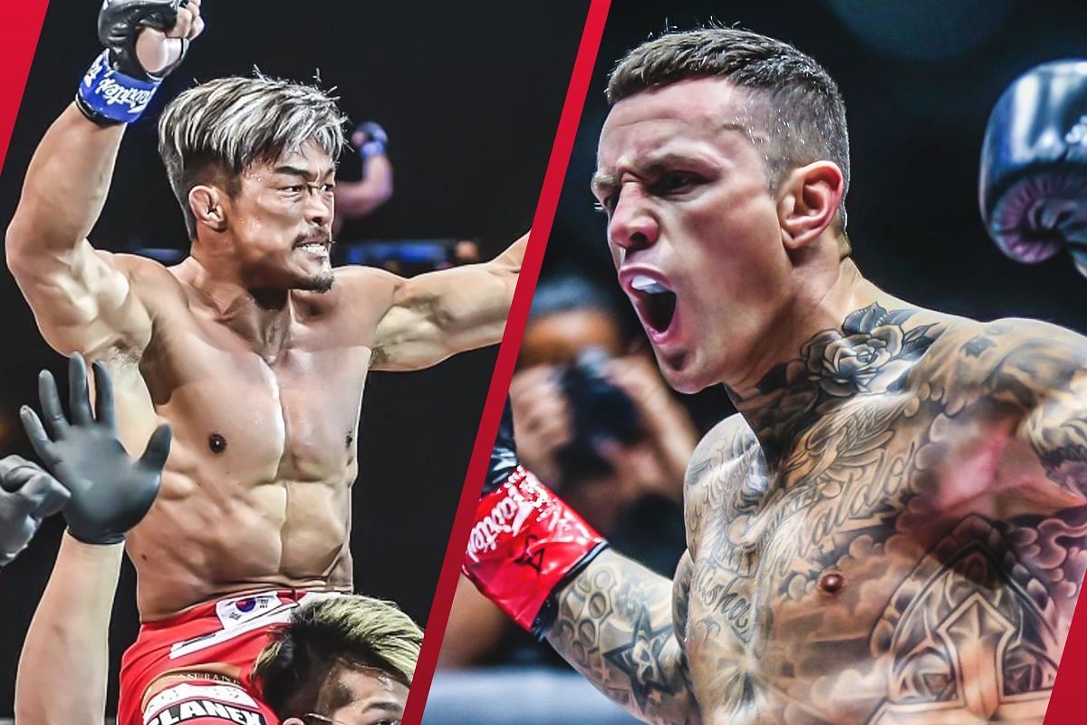 Yoshihiro Akiyama and Nieky Holzken - Photo by ONE Championship