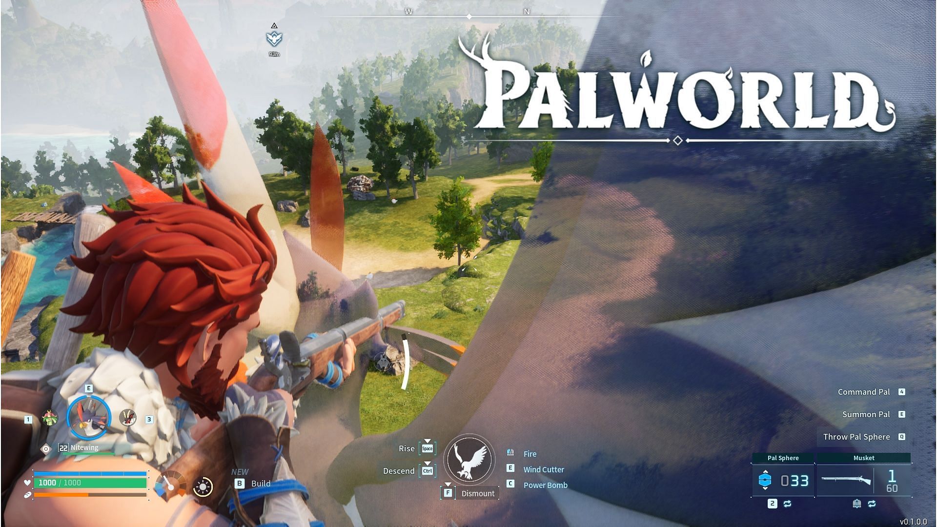Unlock and craft guns to use them while riding on Pals in Palworld.