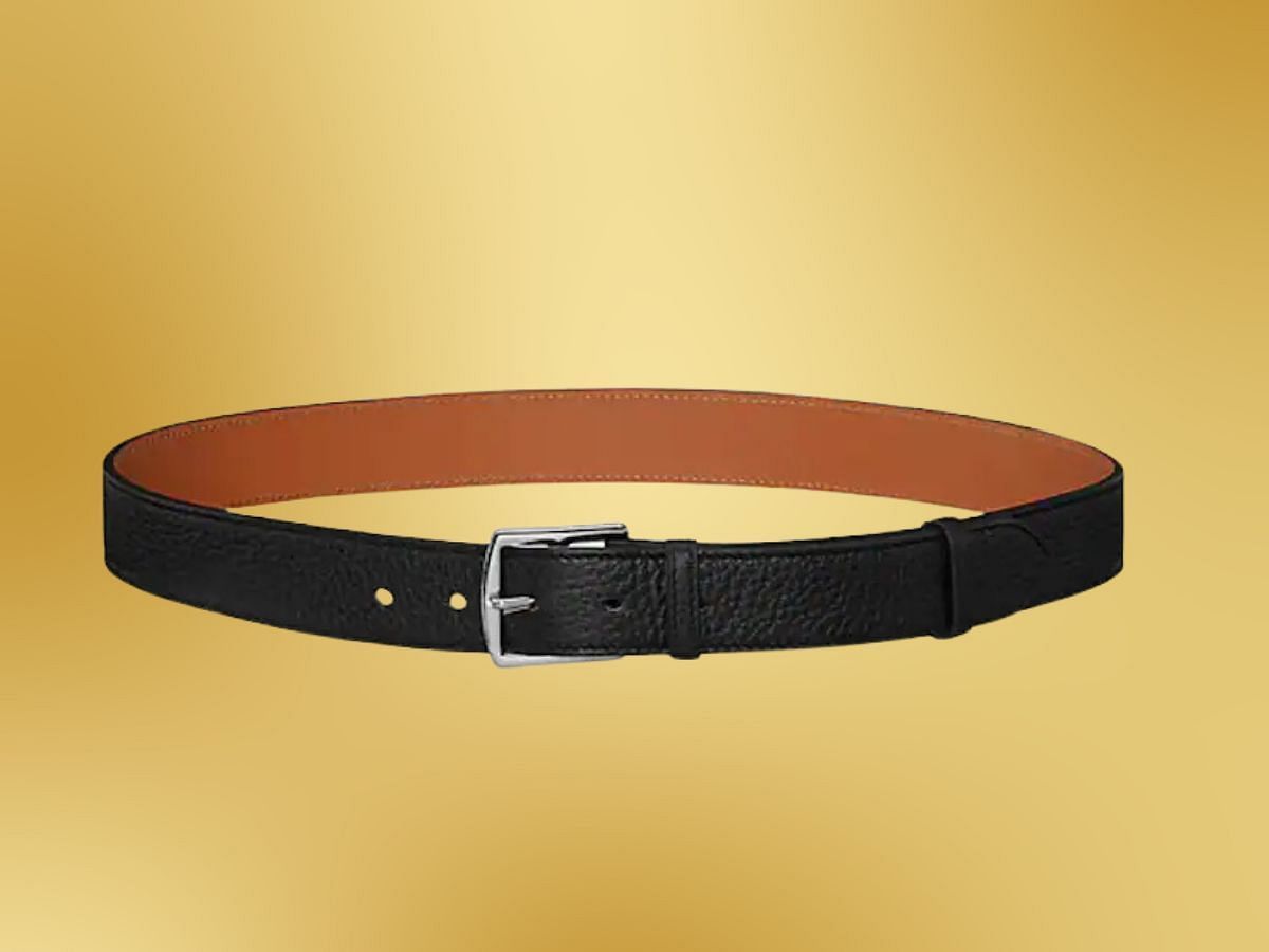 The Hermes Entriviere leather (Image via Hermes)