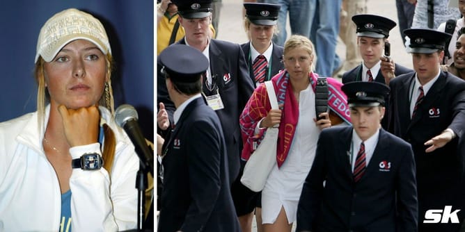 "I always have bodyguards around me, I'm never walking around alone" - When Maria Sharapova dismissed concerns about stalker threat at Wimbledon