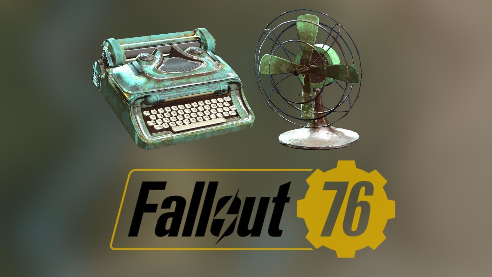 Players can use various items, like desk fans and typewriters, to get their hands on screws (Bethesda Game Studios)