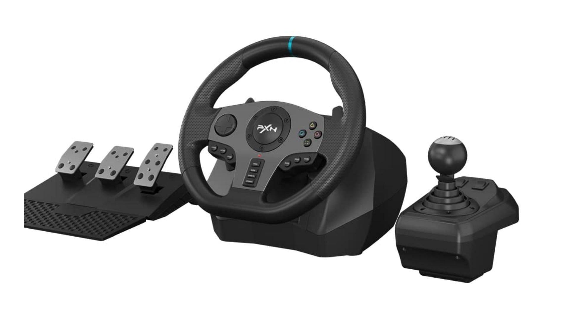 Best gaming setup accessories for driving-related games (Image via Ubuy)