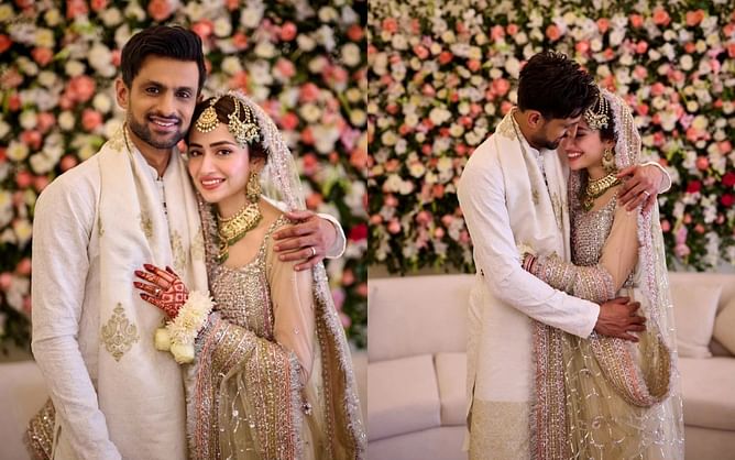 Days after Sania Mirza’s cryptic post, Shoaib Malik marries Pakistani actress Sana Javed