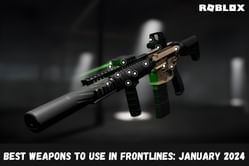 5 best weapons to use in Roblox Frontlines: January 2024