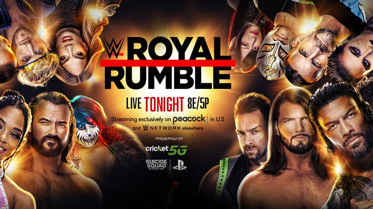 The Royal Rumble poster (via WWE Twitter)