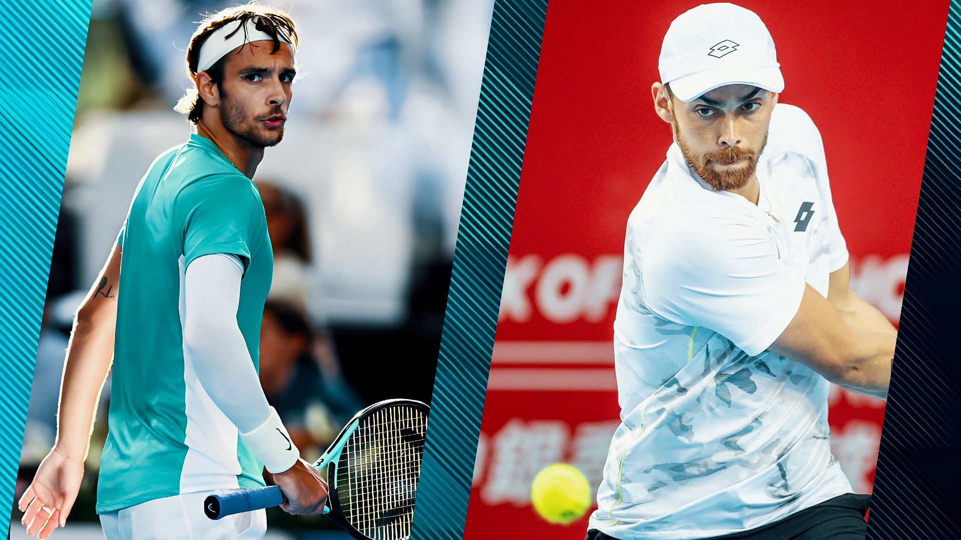 Lorenzo Musetti and Benjamin Bonzi will face off for the first time ever at Australian Open 2024