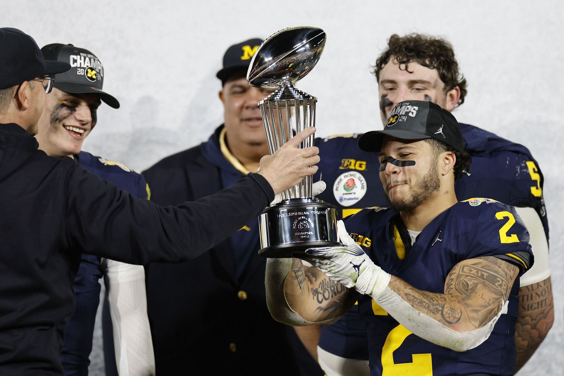 Michigan came out victorious in the Rose Bowl