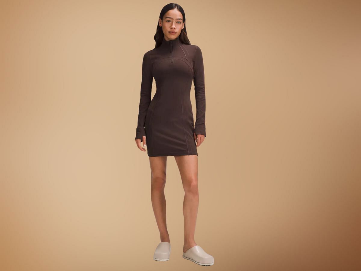 The Define long sleeve dress (Image via Lululemon)