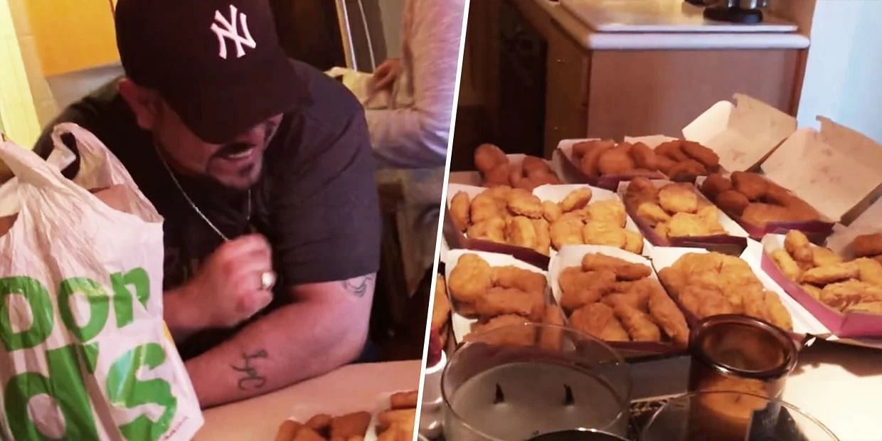 Viral couple orders 200 chicken nuggets (Image via Tiktok)