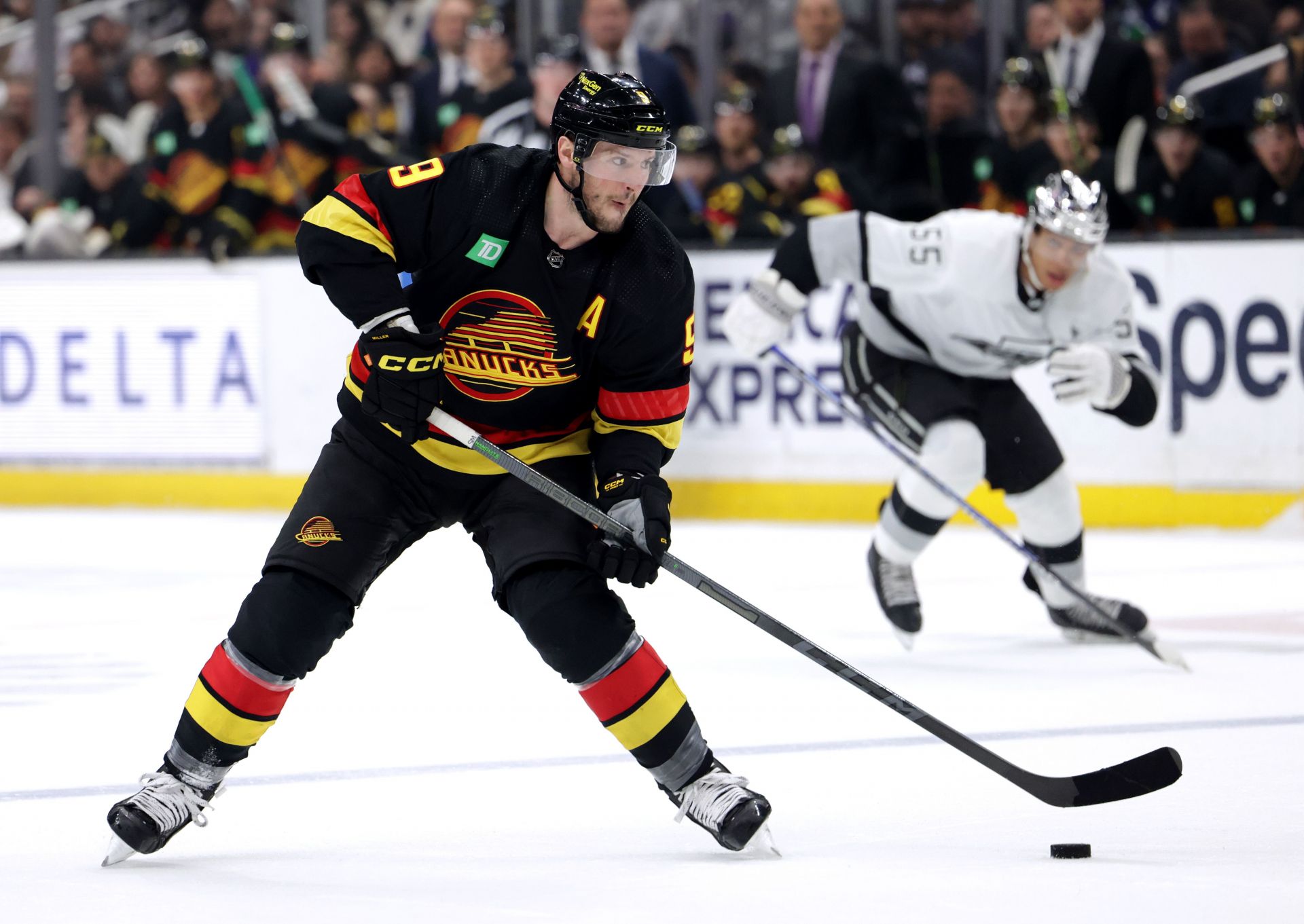 Vancouver Canucks v Los Angeles Kings