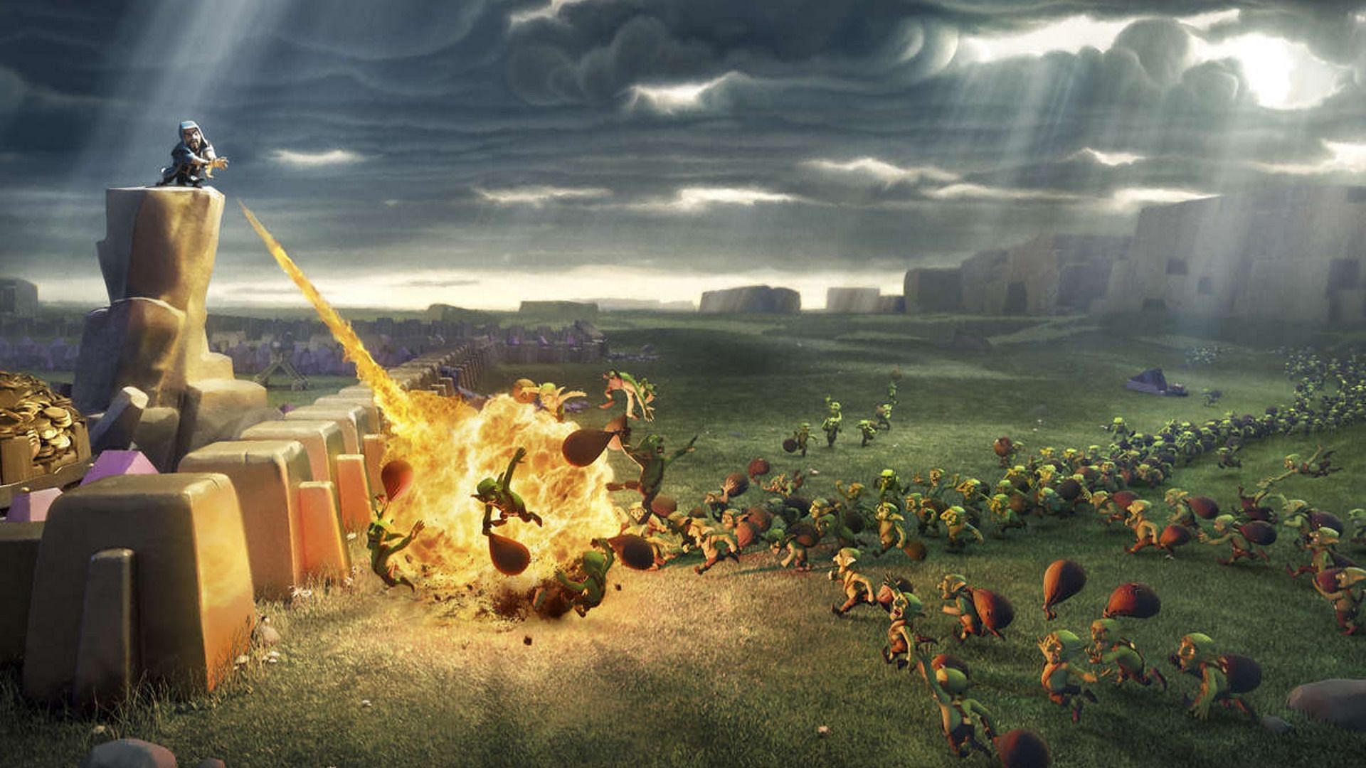 Full scale war (Image via Supercell)