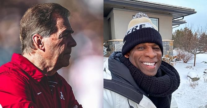 Deion Sanders speculates about Nick Saban's unprecedented retirement: "He's like, 'Darn lineman on the open market now is at least half a million'"
