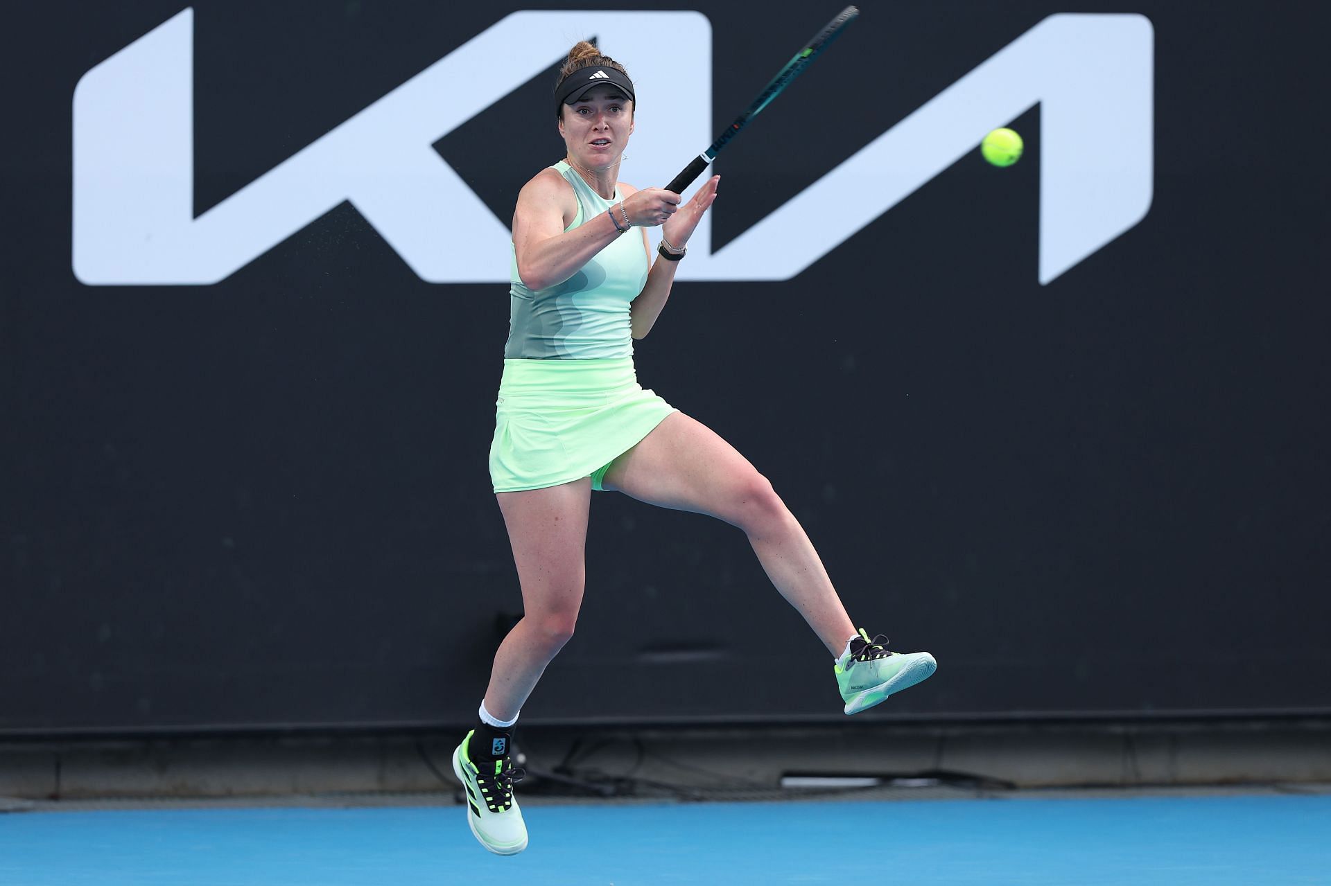 Svitolina at the 2024 Australian Open at Melbourne Park - Getty Images