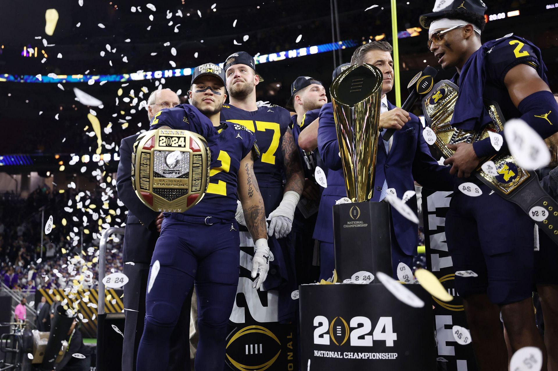 2024 CFP National Championship - Michigan v Washington