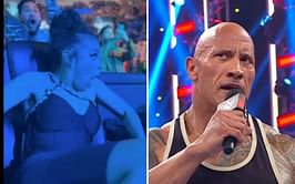 [VIDEO] Samantha Irvin's epic reaction to The Rock's return on RAW