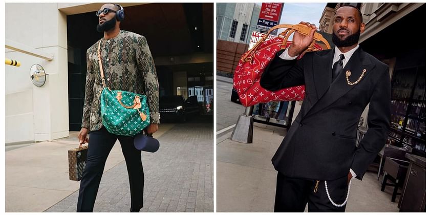 LeBron James Wore a $28,000 Louis Vuitton Fit to Celebrate His New LV  Campaign