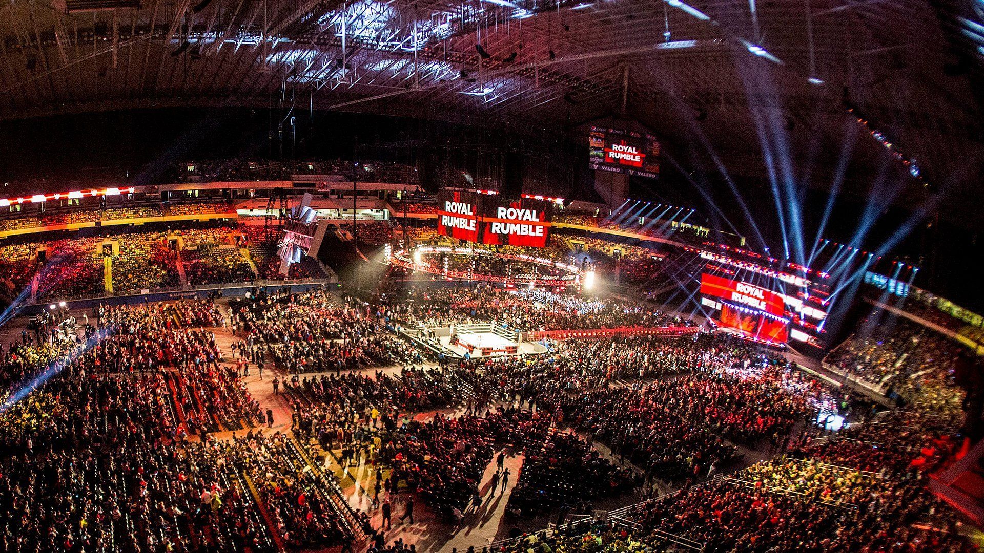 The WWE Universe packs a stadium for the Royal Rumble