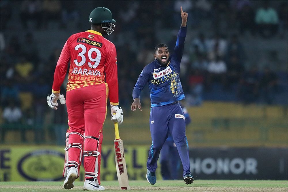 Can Wanindu Hasaranga lead Sri Lanka to a T20I series win? (Image: X/ZC)