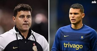 "The question is more for him" - Mauricio Pochettino on Thiago Silva's Chelsea future following defender's comments about potential exit