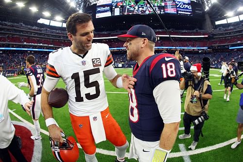 Joe Flacco during Cleveland Browns vs. Houston Texans