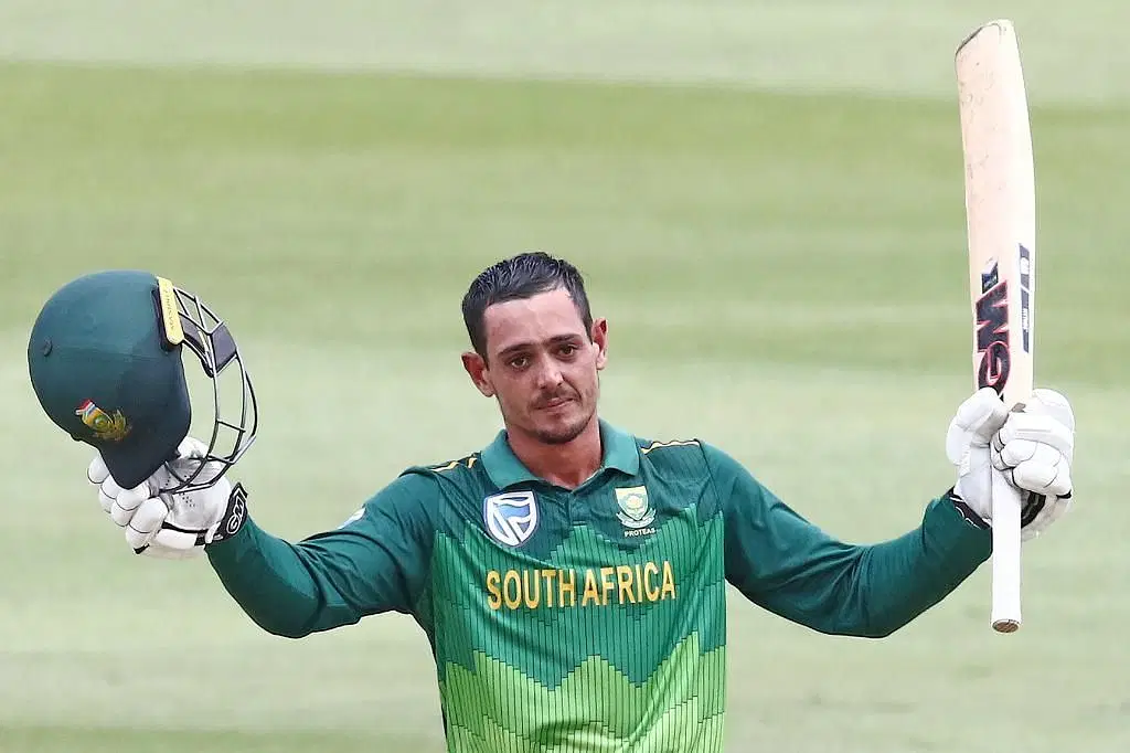 Quinton de Kock in action. (Photo Credits: ICC)