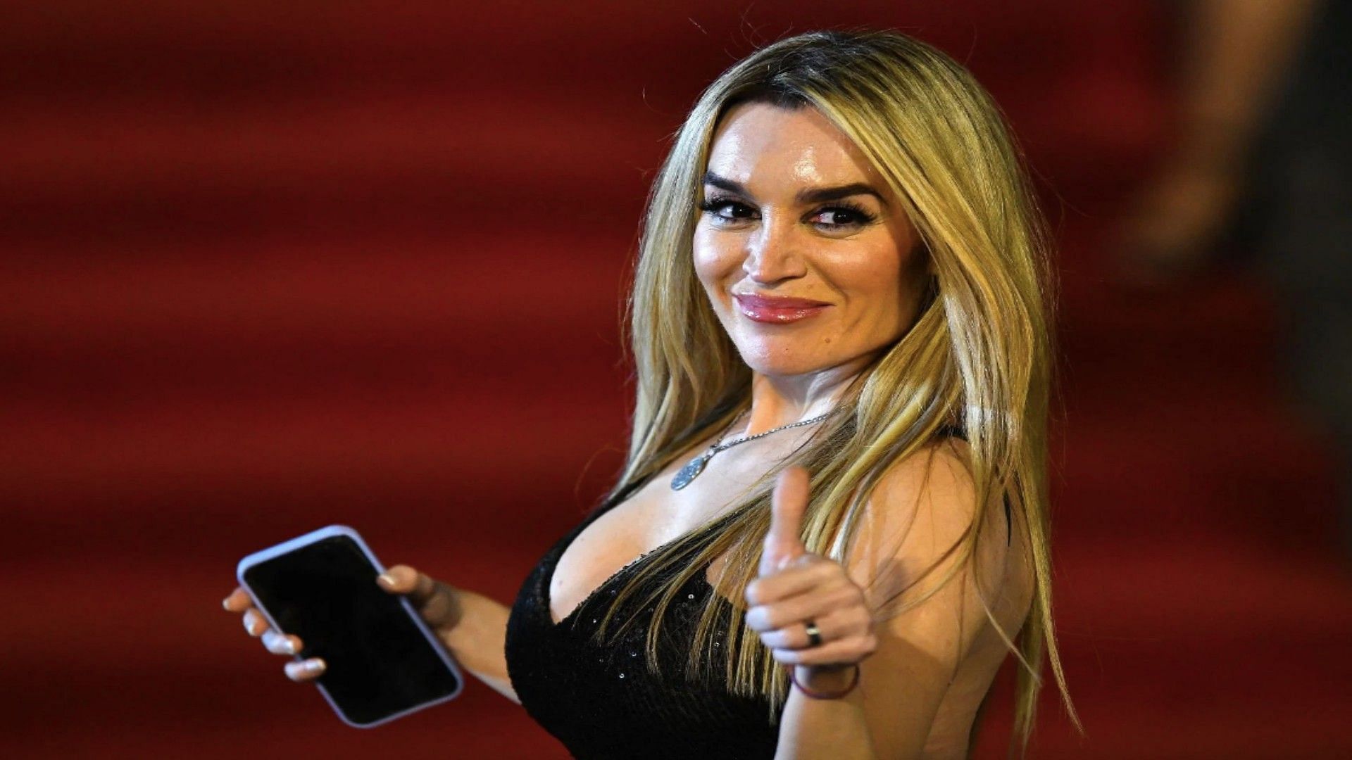 Fatima Florez pictured as President Javier Milei Takes Office in Argentina(Image via Getty)