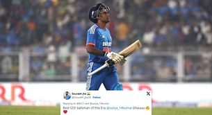 "Best T20I batsman of this era" - Fans split as Suryakumar Yadav named ICC Men’s T20I Cricketer of the Year for 2023